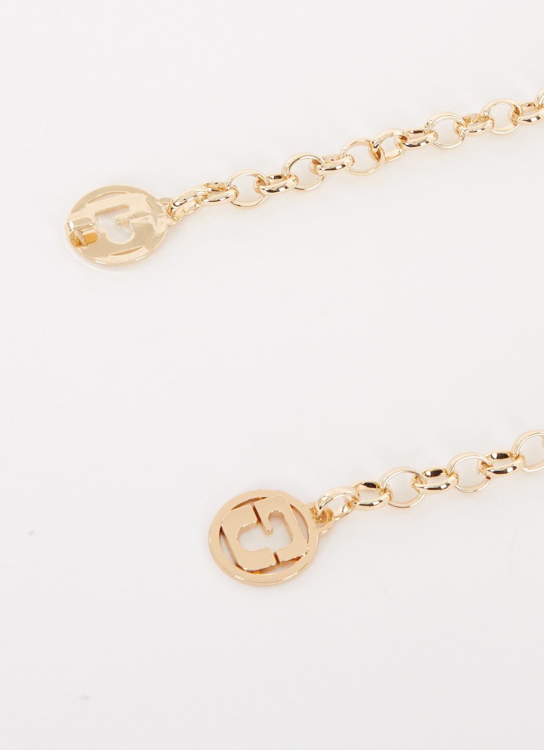 Gerard Darel Veronica schouderriem met logo - voorkant 2 goud