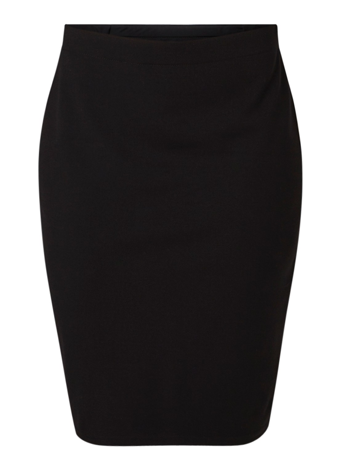 Gerry Weber Minirok van stretchjersey - voorkant 2 zwart