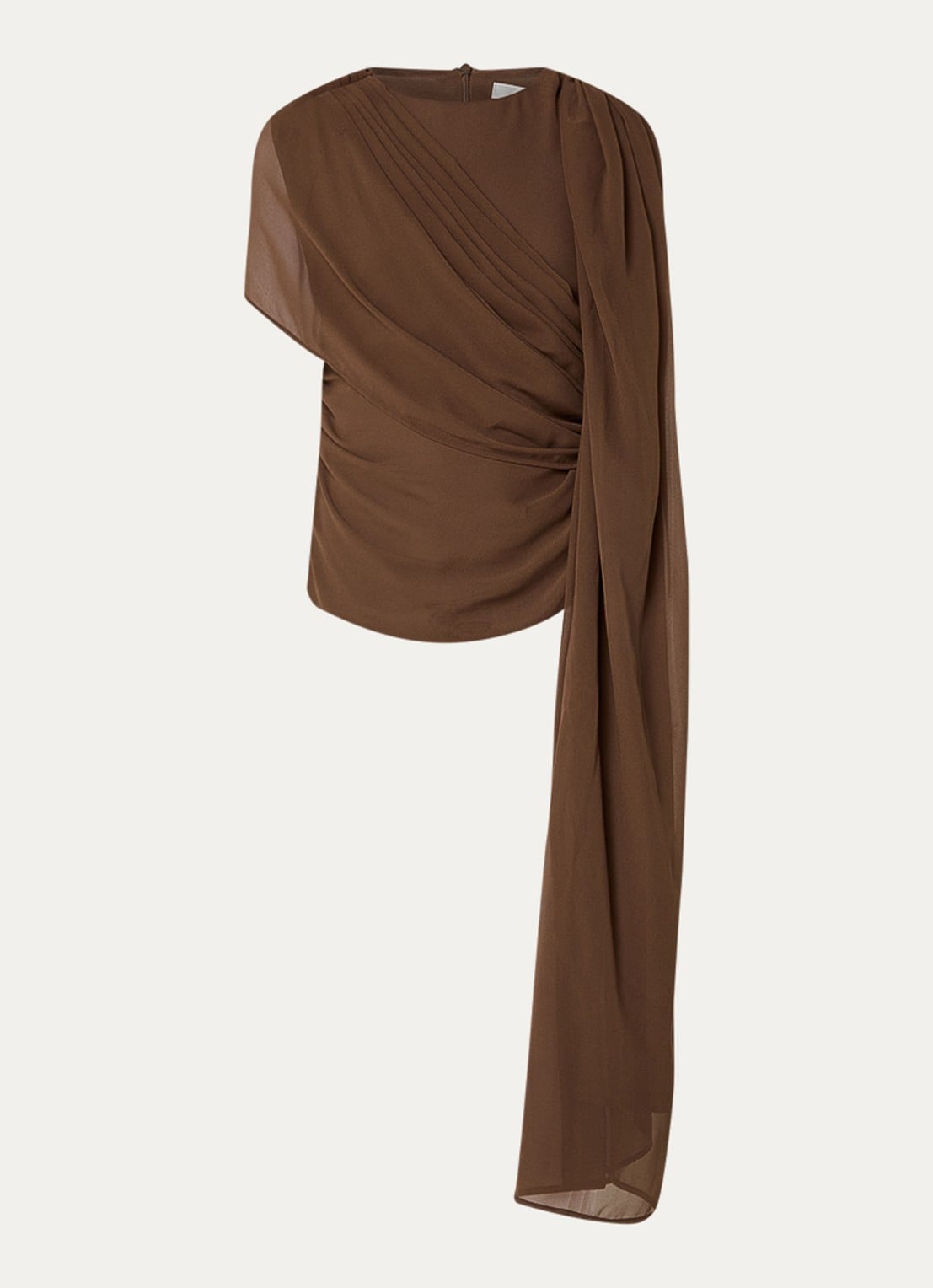 Gestuz Gzdarly Blouse - voorkant hazelnootbruin