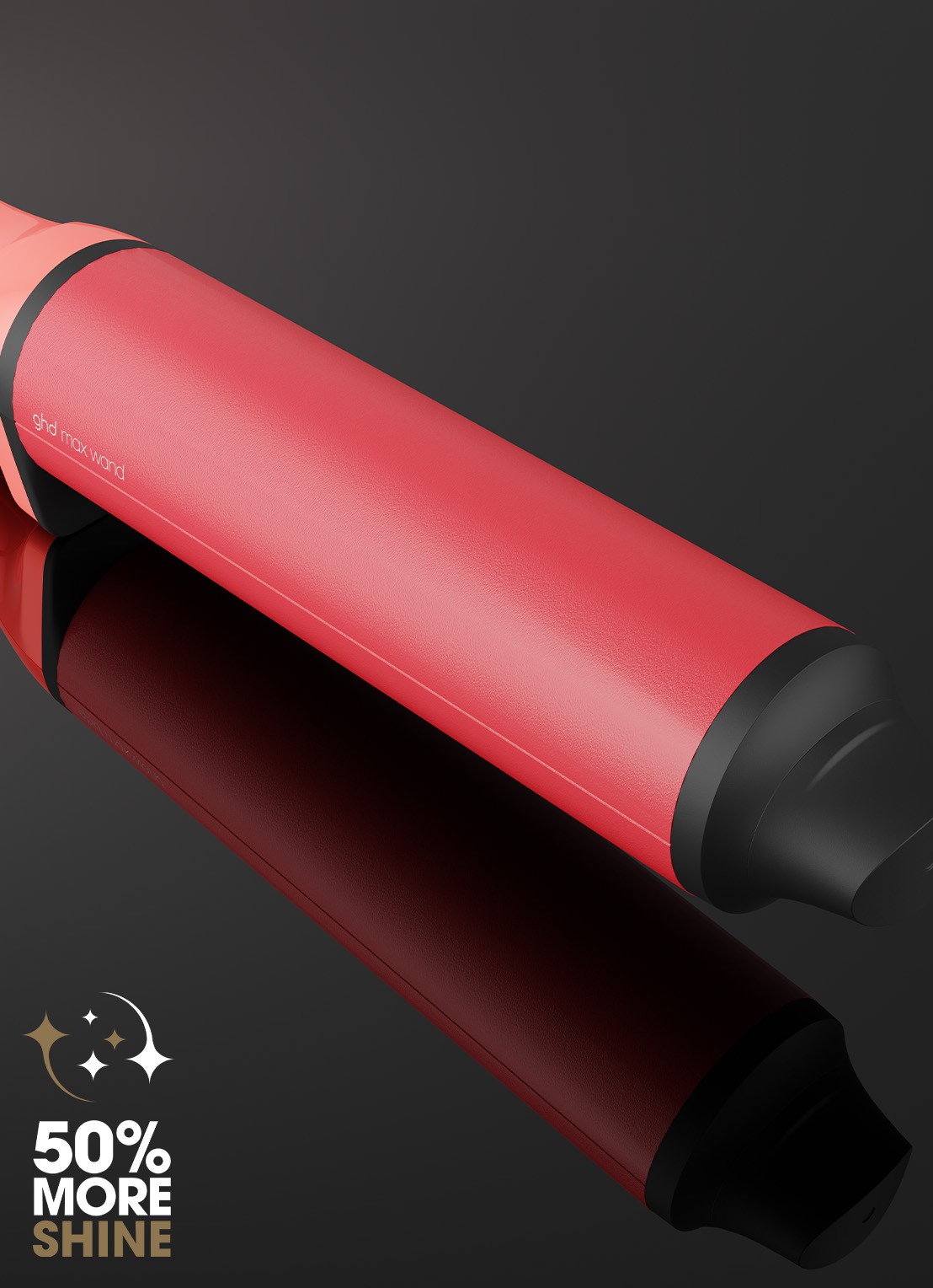 ghd Chronos Curve Max Wand - Krultang  - detail 6 koraal