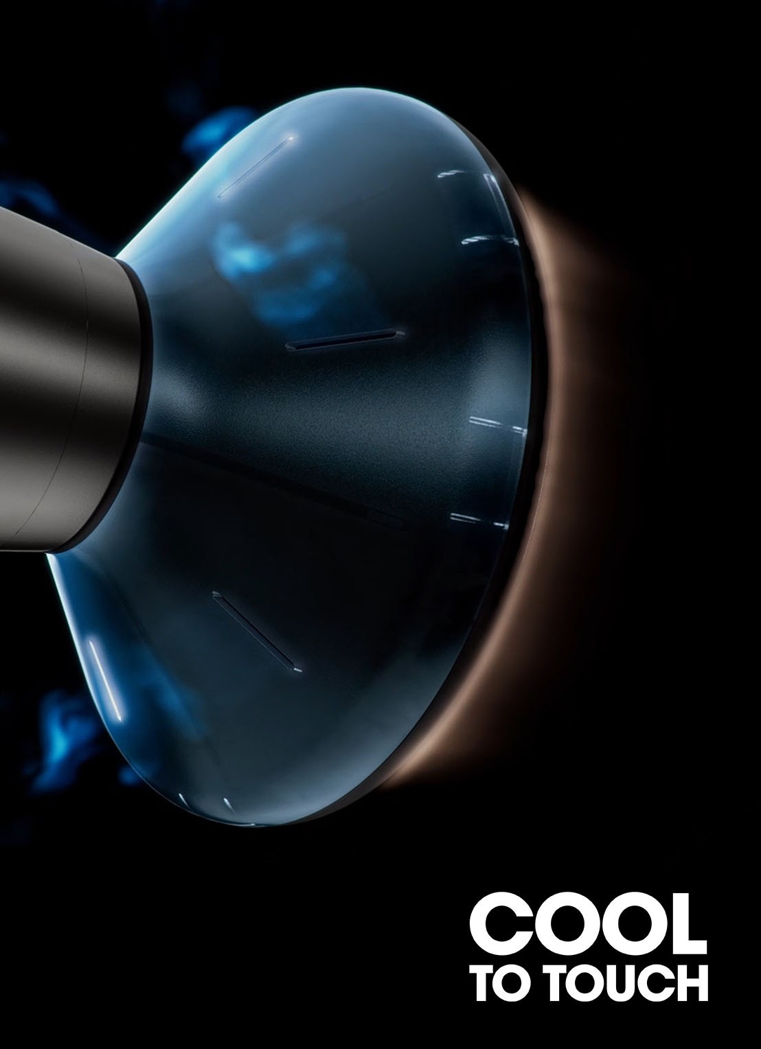 ghd Curl Diffuser voor ghd Speed hair dryer - detail 4 zwart