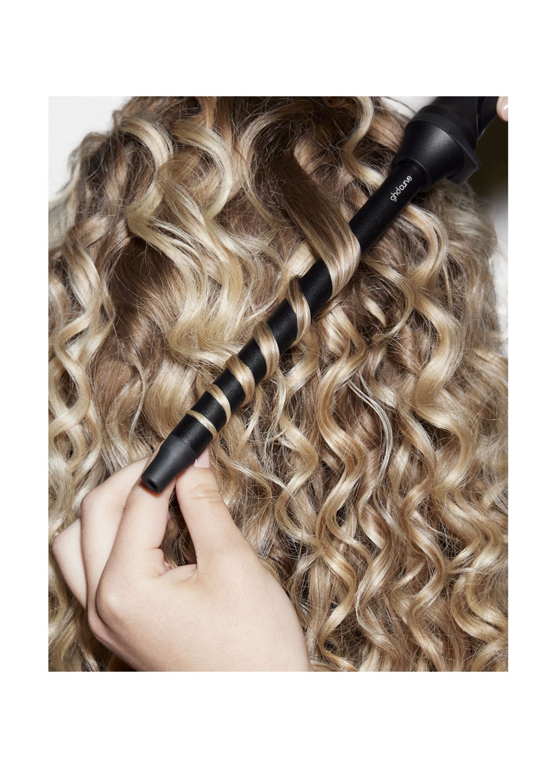 ghd Curve Thin Wand 14 mm krultang - voorkant 2 zwart