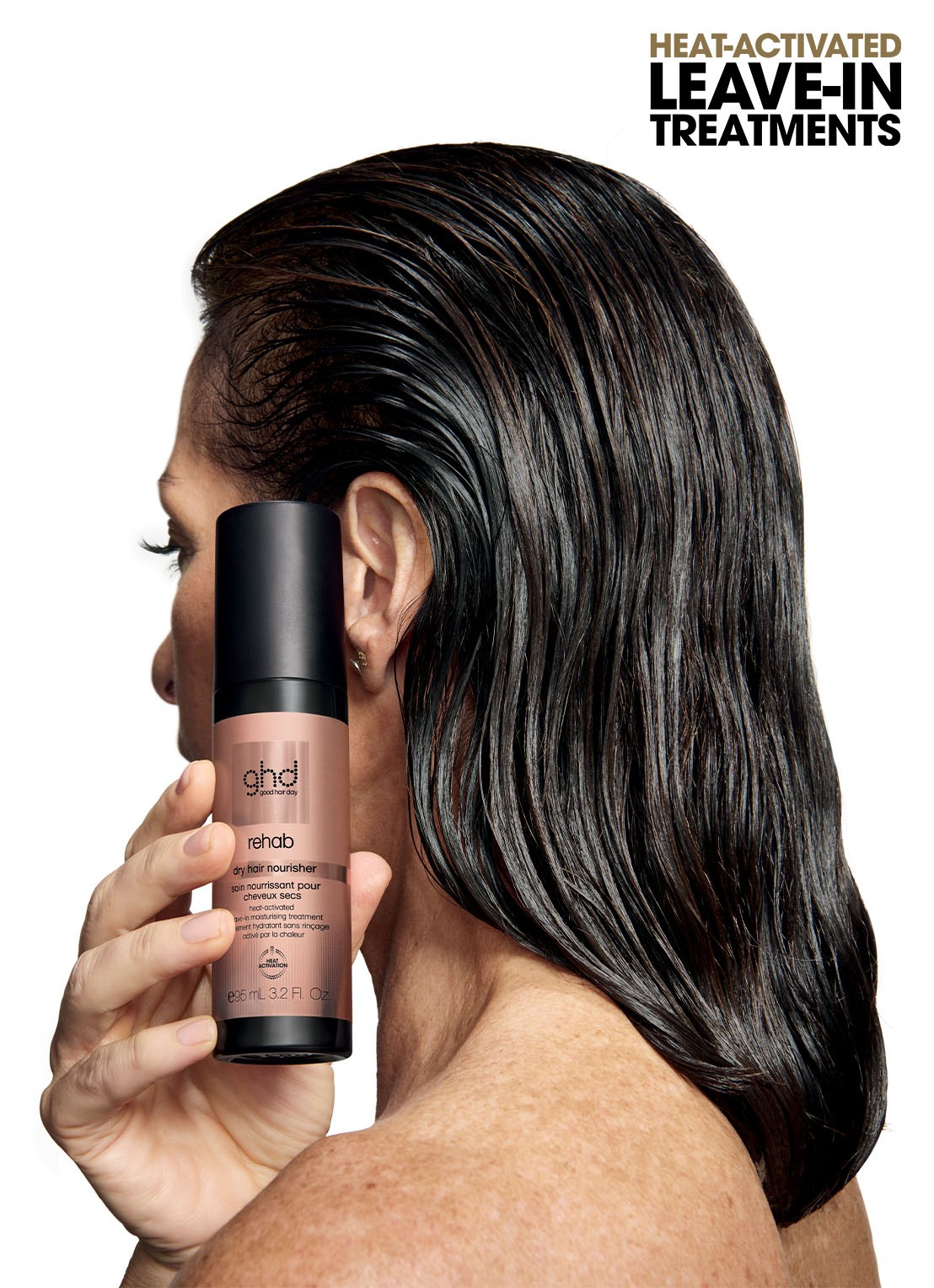 ghd Dry Hair Nourisher - haarspray - achterkant 2 undefined