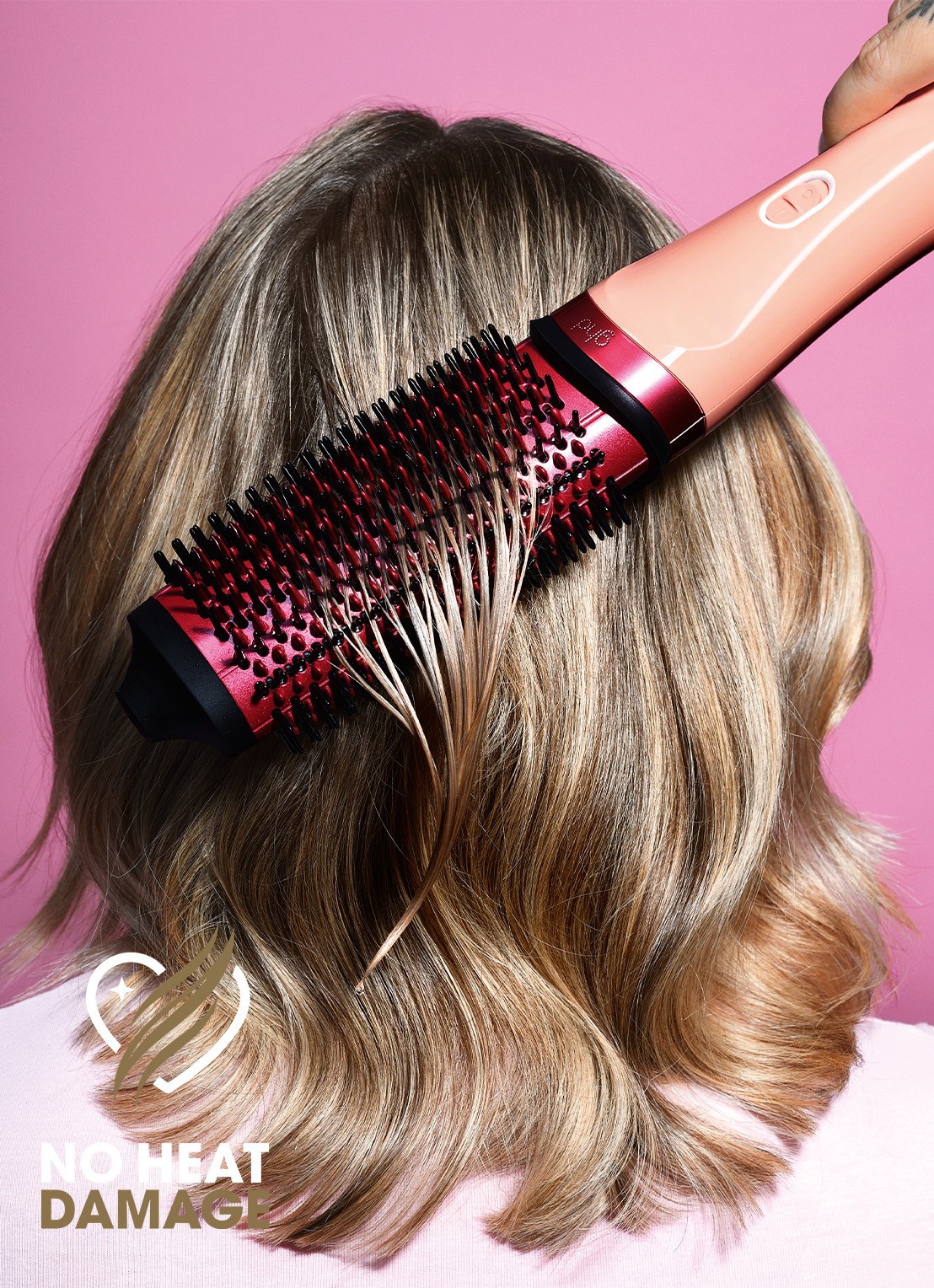 ghd Duet Blowdry 2-in-1 Föhnborstel - detail 4 koraal