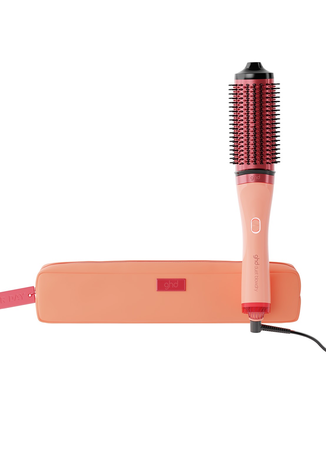 ghd Duet Blowdry 2-in-1 Föhnborstel - voorkant 6 koraal