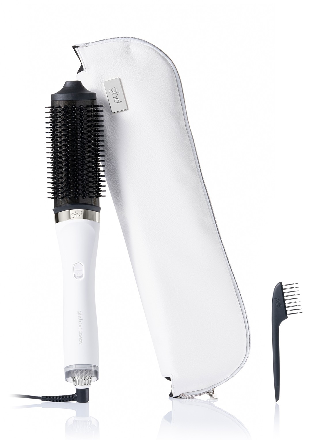 ghd GHD 2-in-1 Föhnborstel Duet Blowdry - voorkant wit