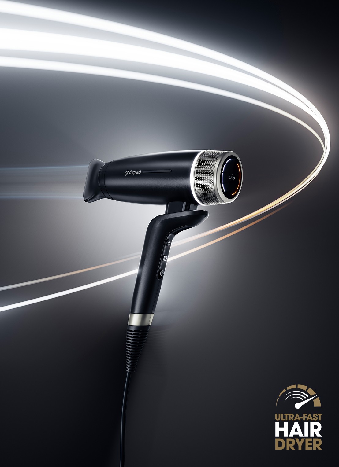 ghd ghd Speed - ultrasnelle ionische föhn  - detail 5 zwart