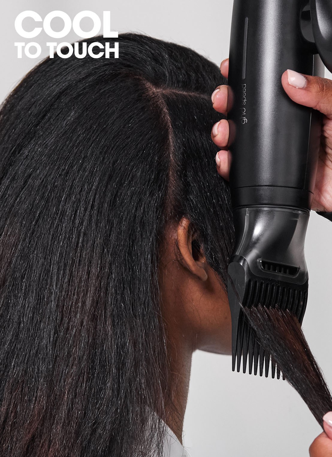 ghd ghd Speed - ultrasnelle ionische föhn  - detail 7 titanium zwart