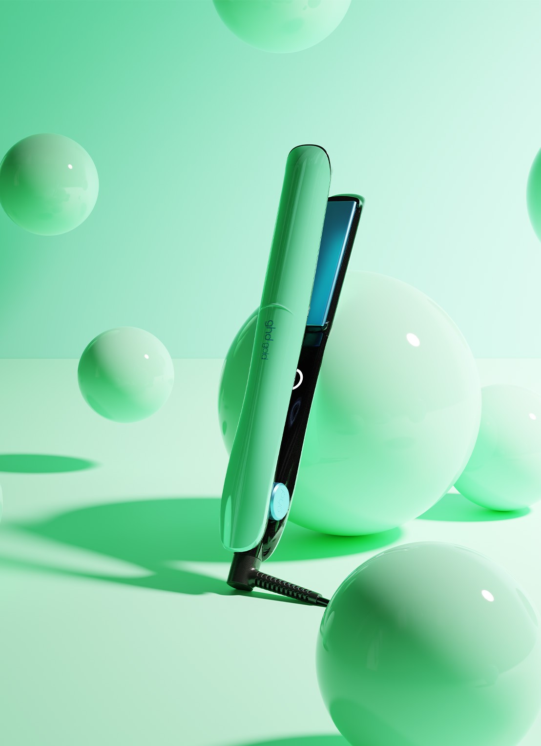 ghd Gold Stijltang  - voorkant 7 groen