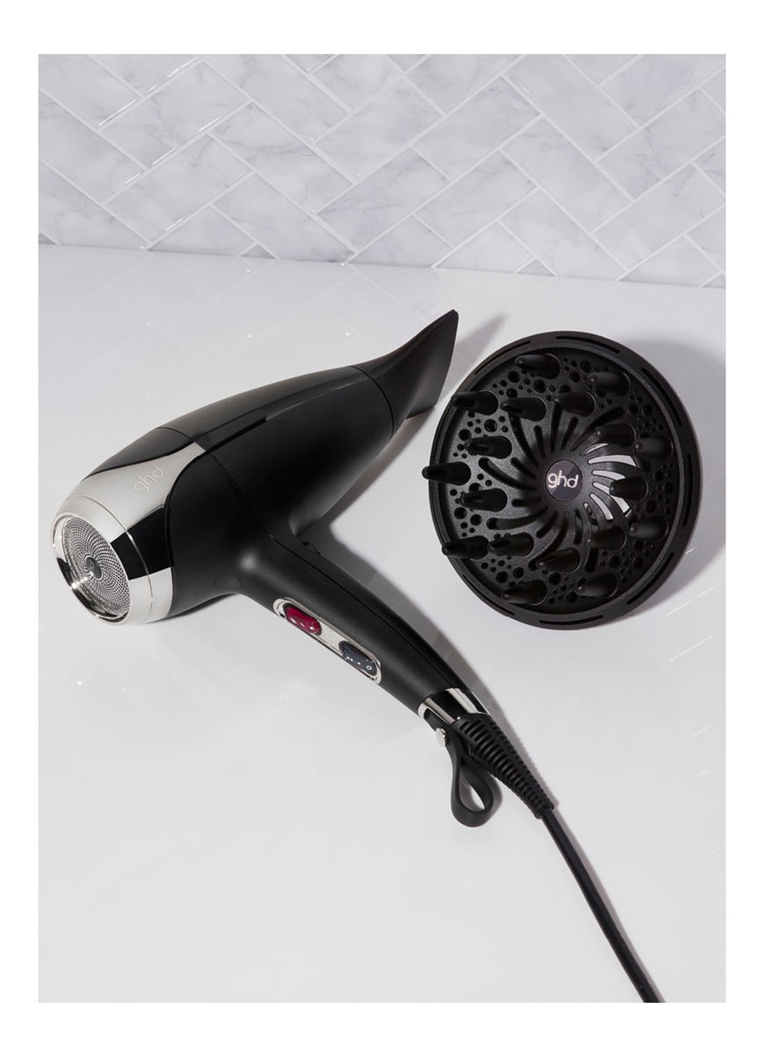 ghd Helios Professional Hairdryer - föhn - voorkant 6 zwart