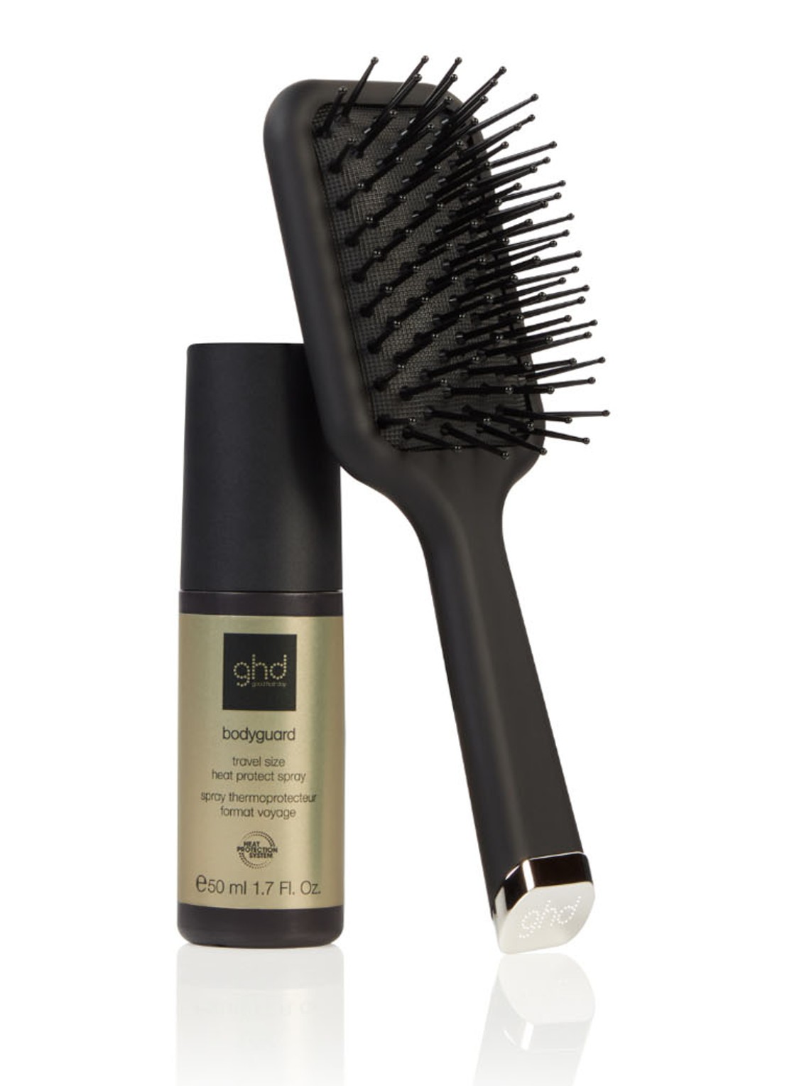 ghd Mini Paddle Brush - travel size haarborstel - detail 2 undefined