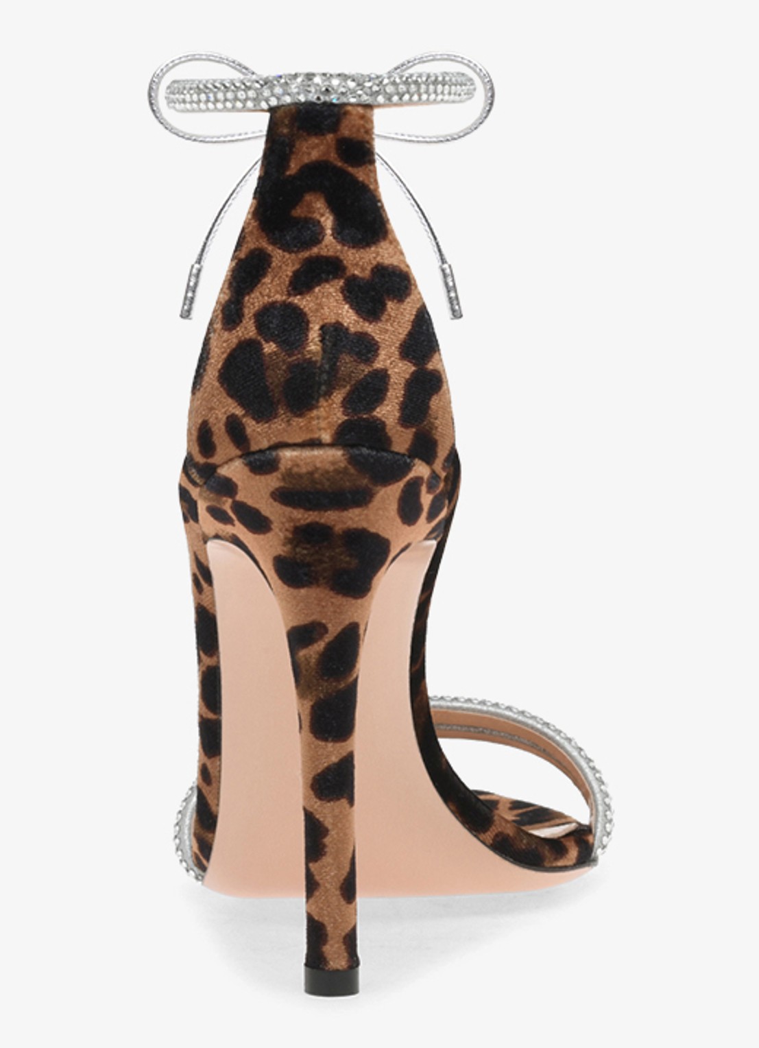Gianvito Rossi Montecarlo sandalette met leren details en strass - detail 2 bruin