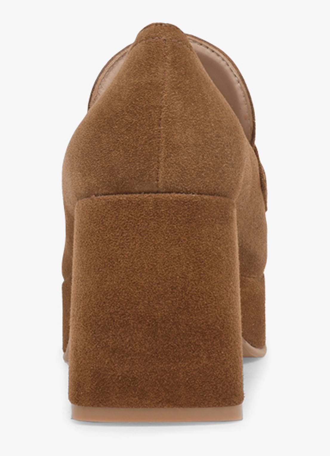 Gianvito Rossi Rouen 45 mocassin van suède - achterkant bruin