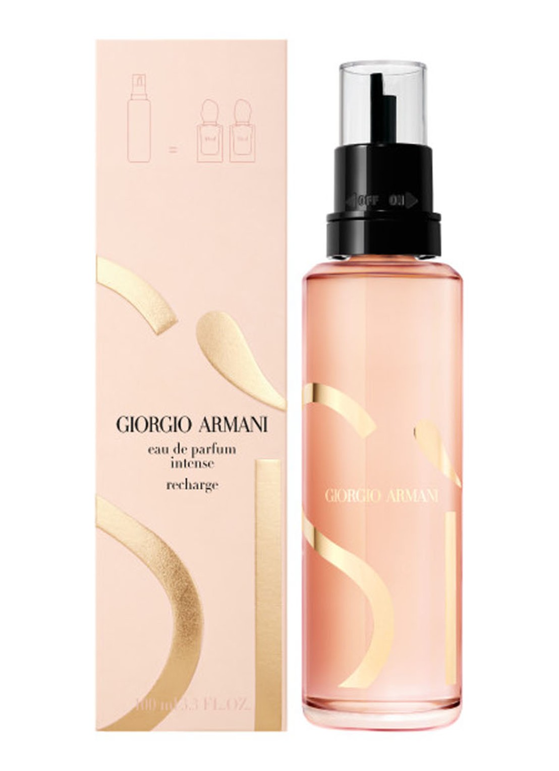 Giorgio Armani Sì Eau de Parfum Intense - navulling - voorkant 7 undefined