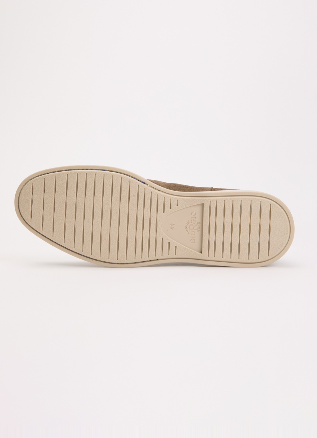 Giorgio Chelsea boot van suède - detail 4 taupe