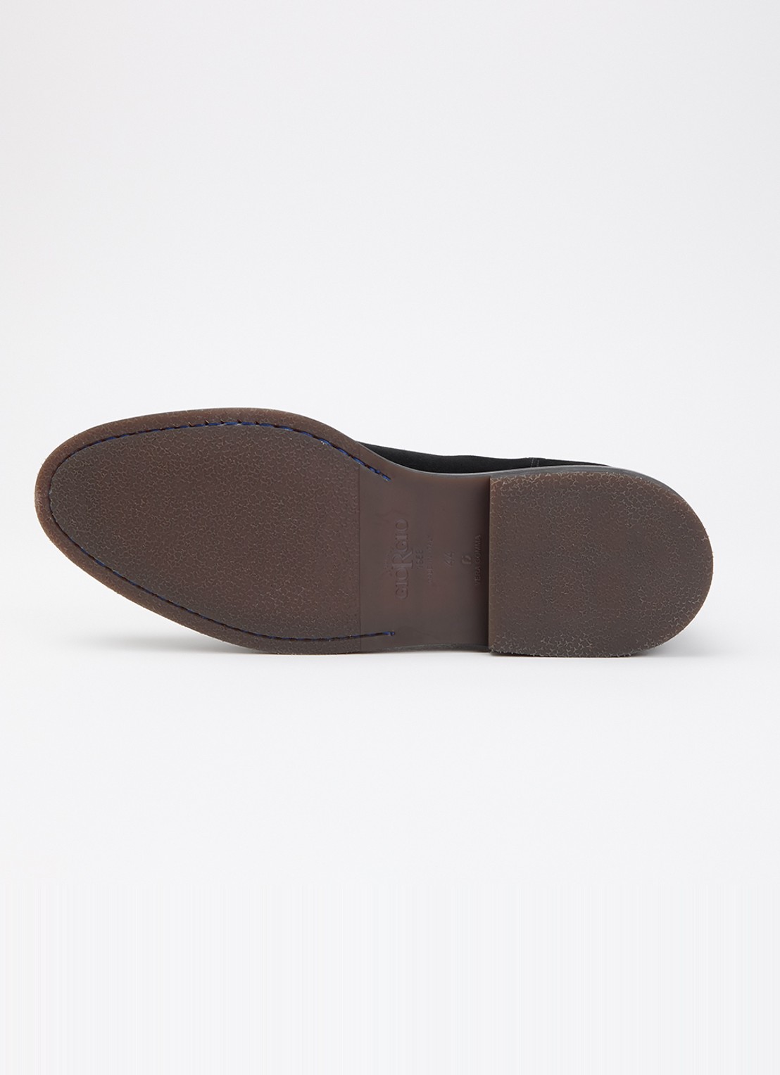 Giorgio Chelsea boot van suède - detail 3 zwart