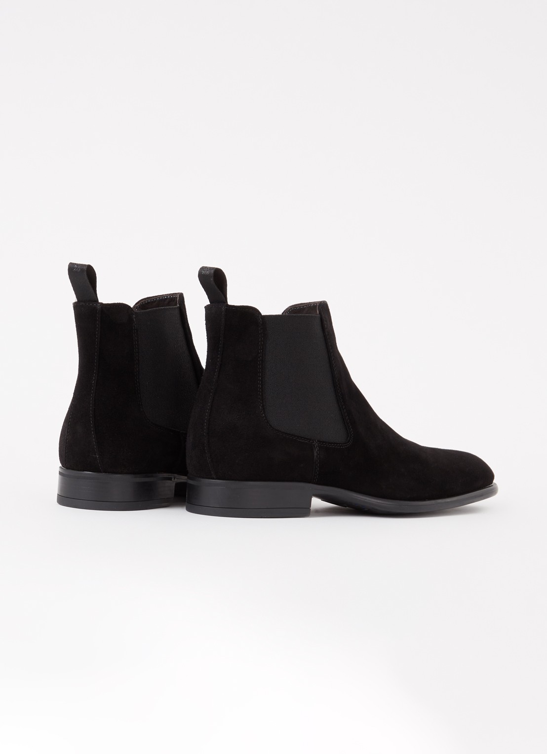 Giorgio Chelsea boot van suède - detail 3 zwart