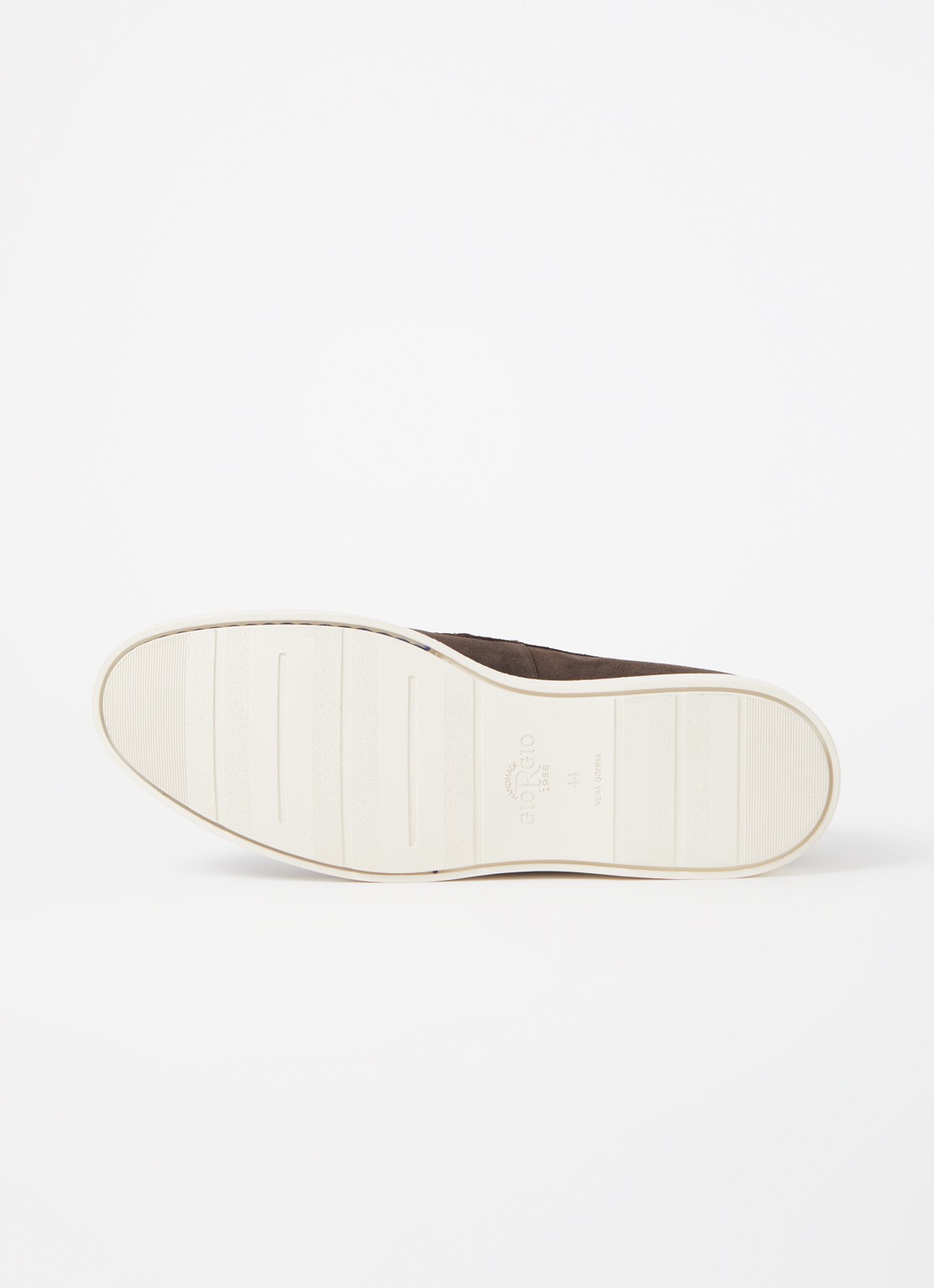 Giorgio Loafer van suéde  - detail 11 donkerbruin