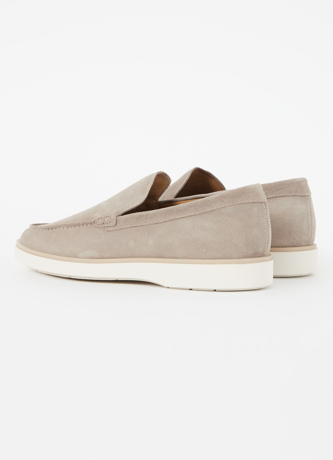 Giorgio Loafer van suéde - achterkant 9 zand