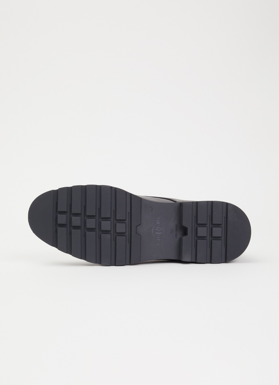 Giorgio Veterboot van leer - detail 2 zwart