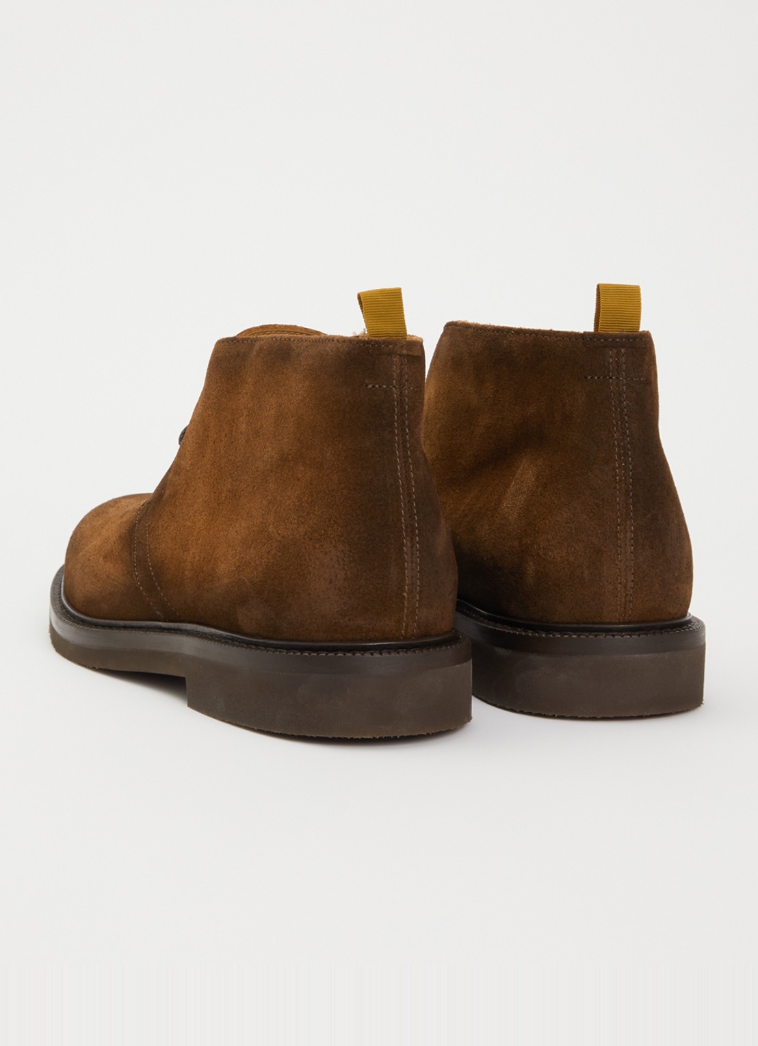 Giorgio Veterboot van suède - achterkant 3 bruin
