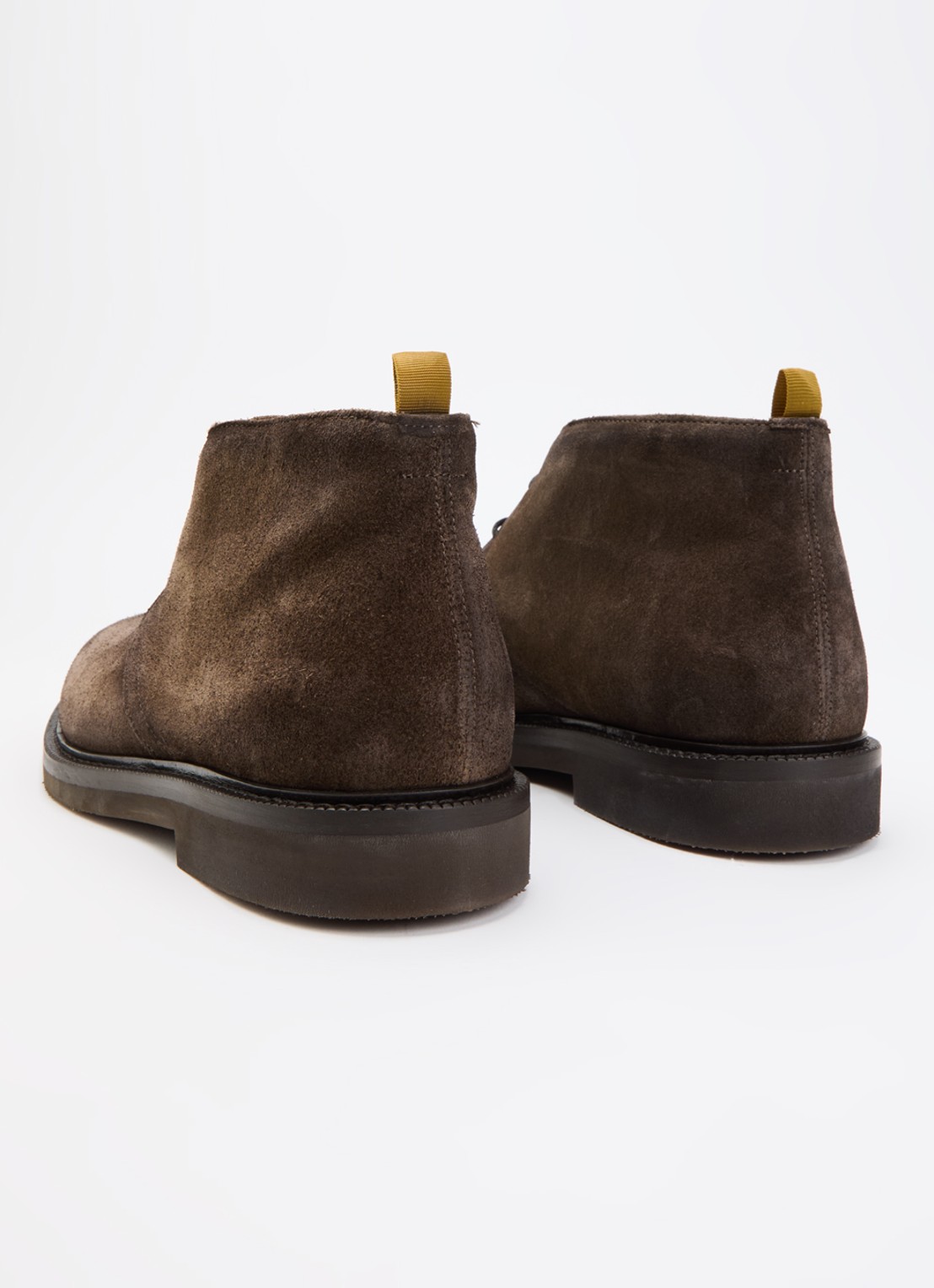 Giorgio Veterboot van suède - achterkant 4 taupe
