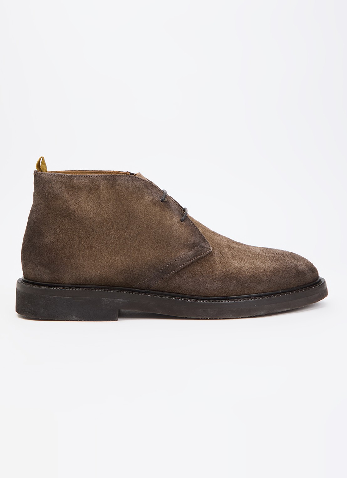 Giorgio Veterboot van suède - voorkant 3 taupe