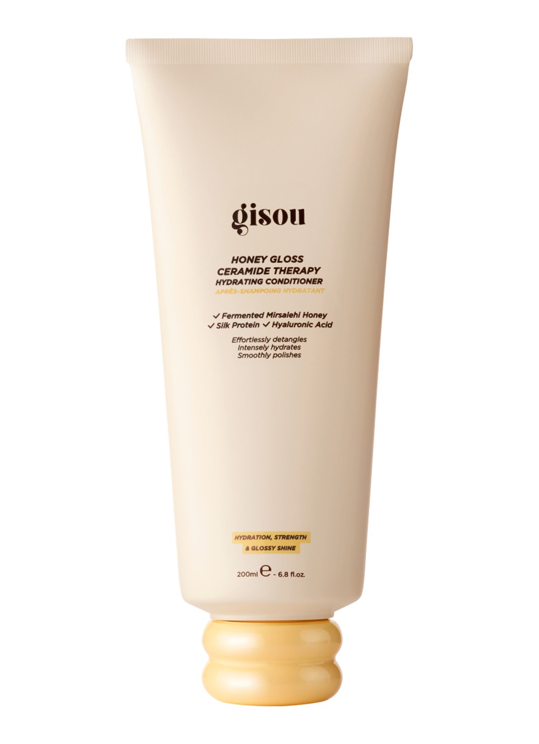 Gisou Honey Gloss Ceramide Therapy Hydrating Conditioner - conditioner - voorkant 6 undefined