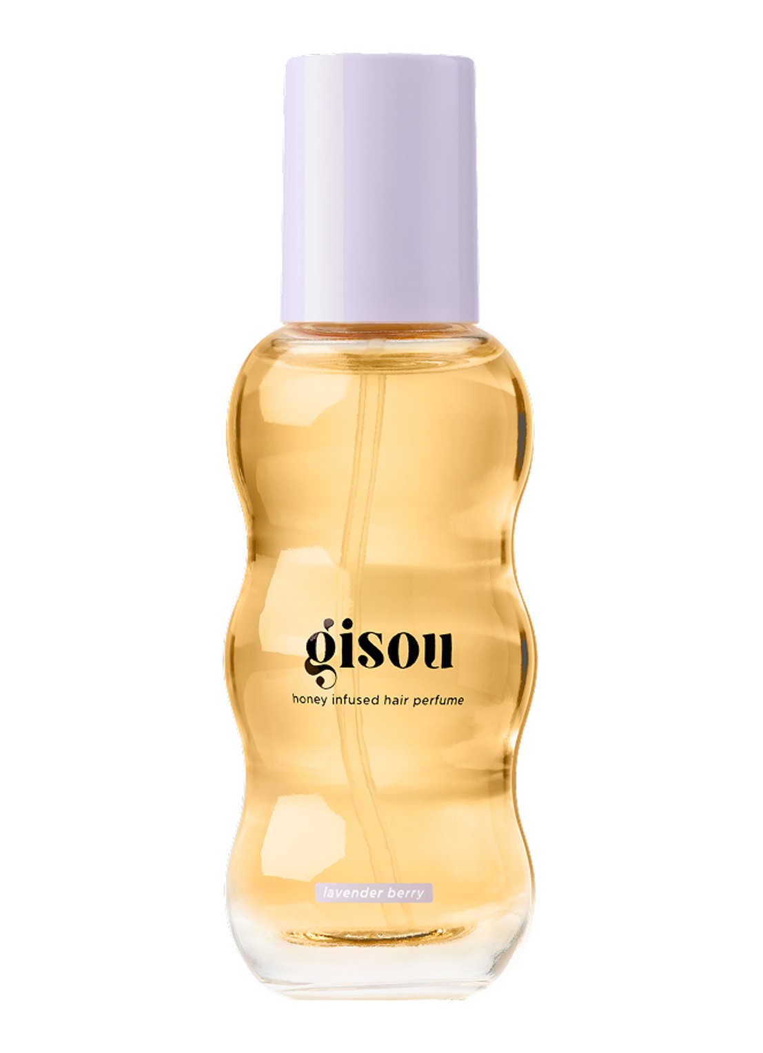 Gisou Honey Infused Hair Perfume - mini haarparfum  - voorkant lavender berry