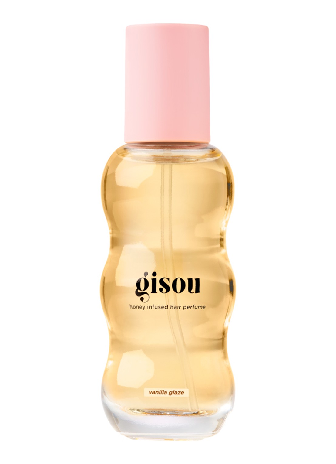 Gisou Honey Infused Hair Perfume - mini haarparfum  - voorkant 5 vanilla glaze