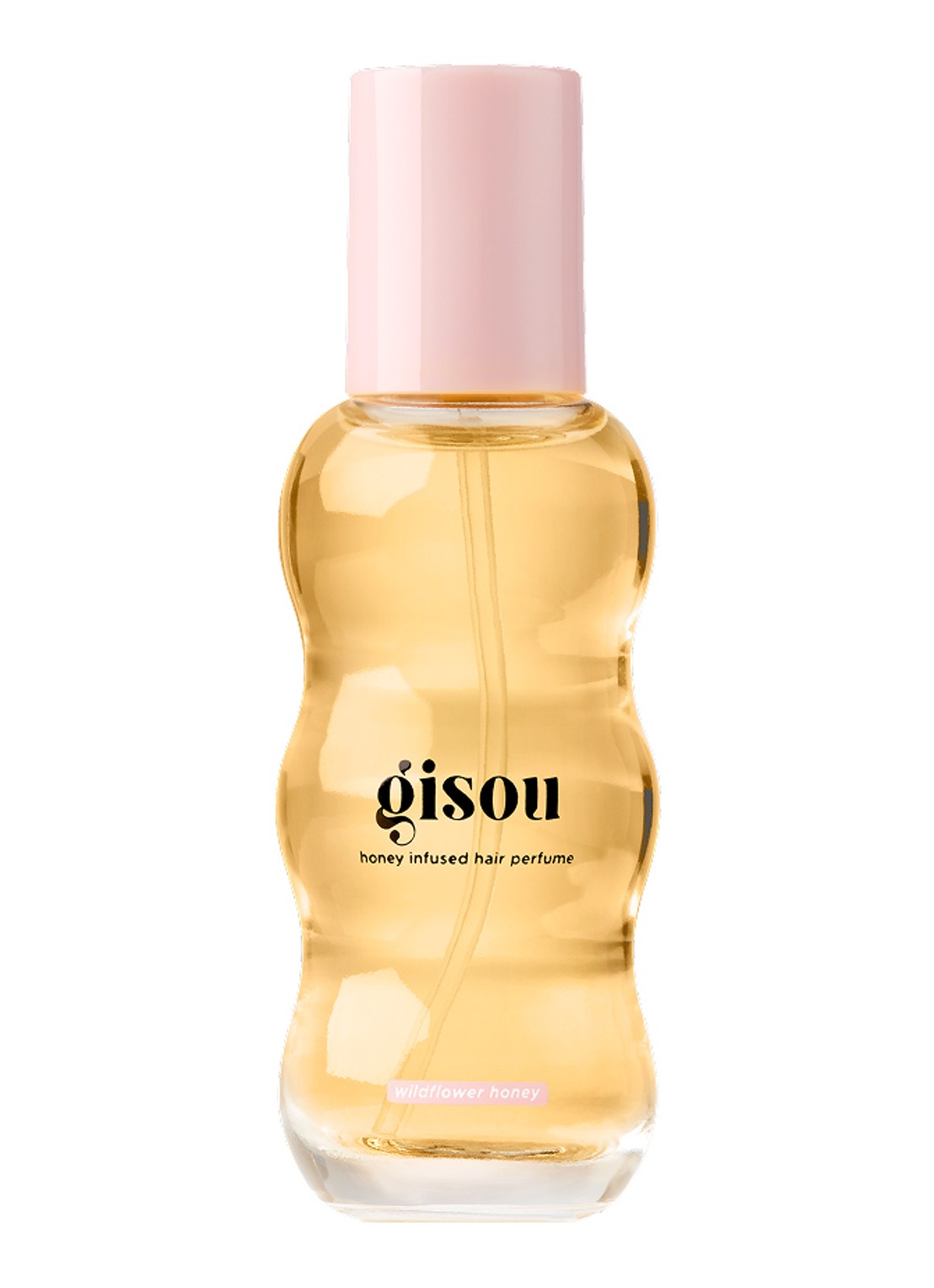 Gisou Honey Infused Hair Perfume - mini haarparfum  - voorkant wildflower honey