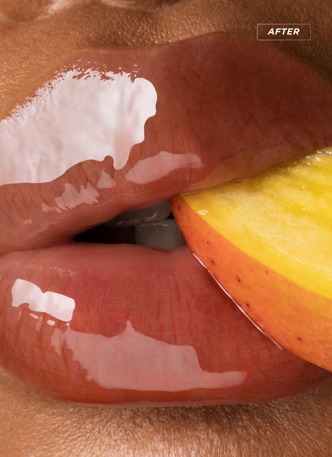 Gisou Honey Infused Lip Oil - lipolie - detail 6 mango