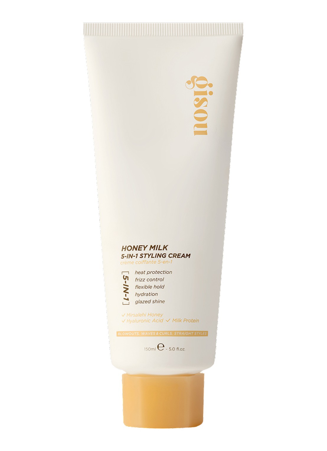 Gisou Honey Milk 5-in-1 Styling Cream - styling crème - voorkant 4 undefined