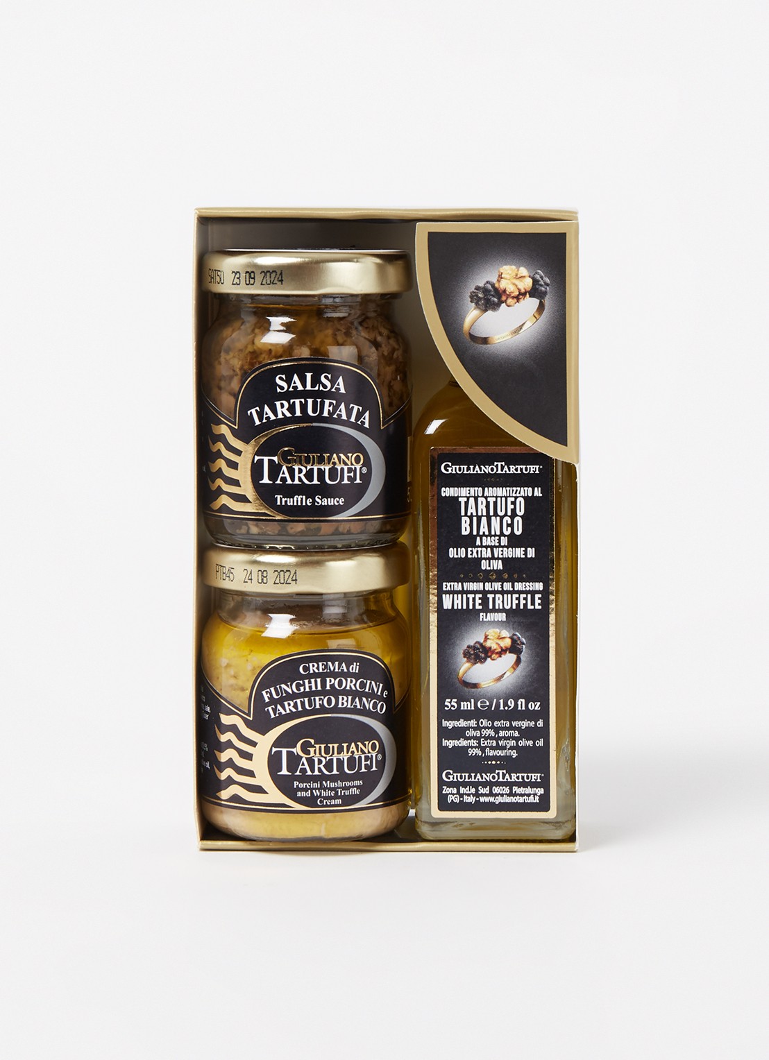 Giuliano Tartufi Truffel cadeauset 3-delig - voorkant 2 undefined