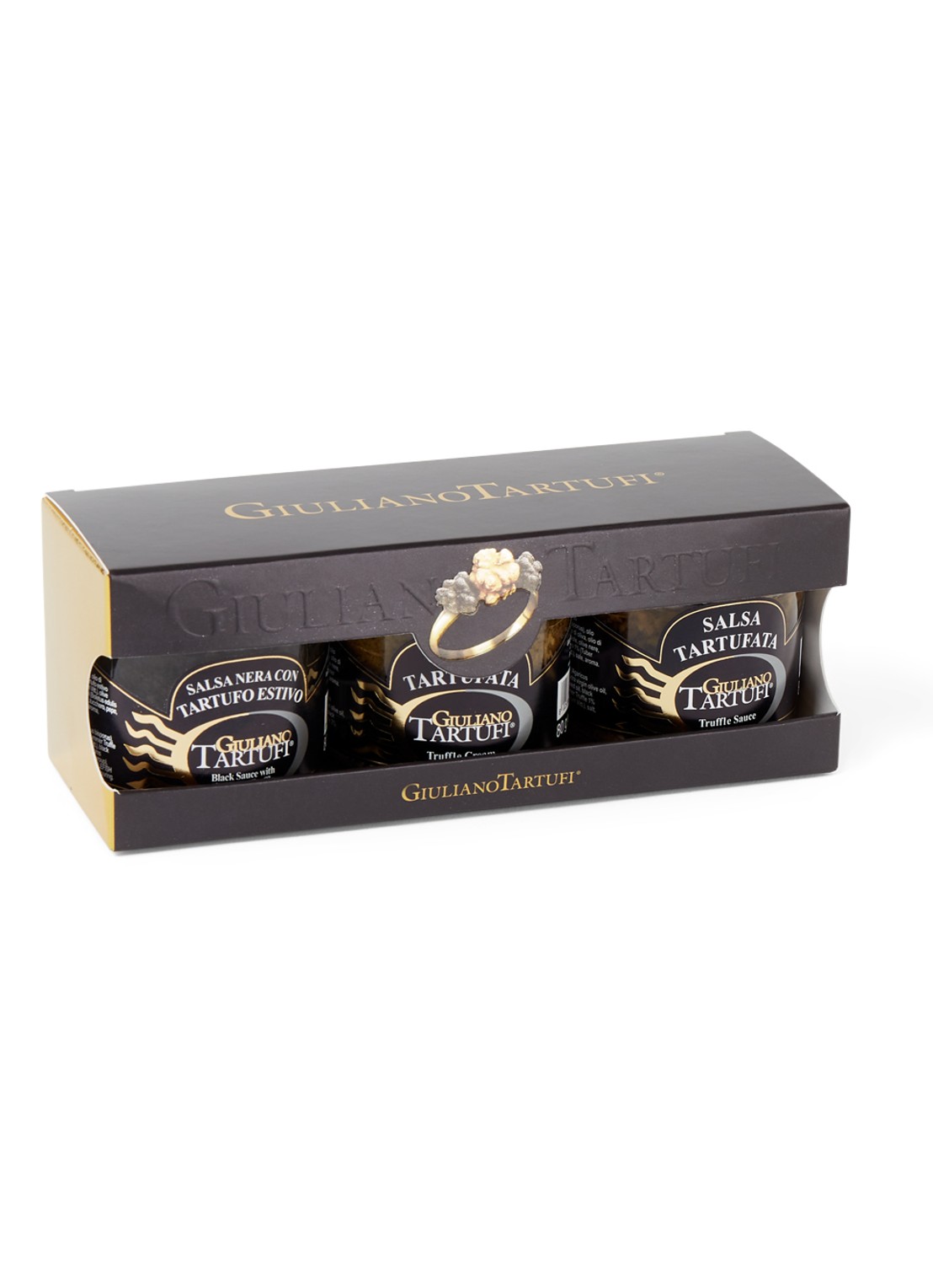 Giuliano Tartufi Truffel salsa set van 3  - voorkant undefined