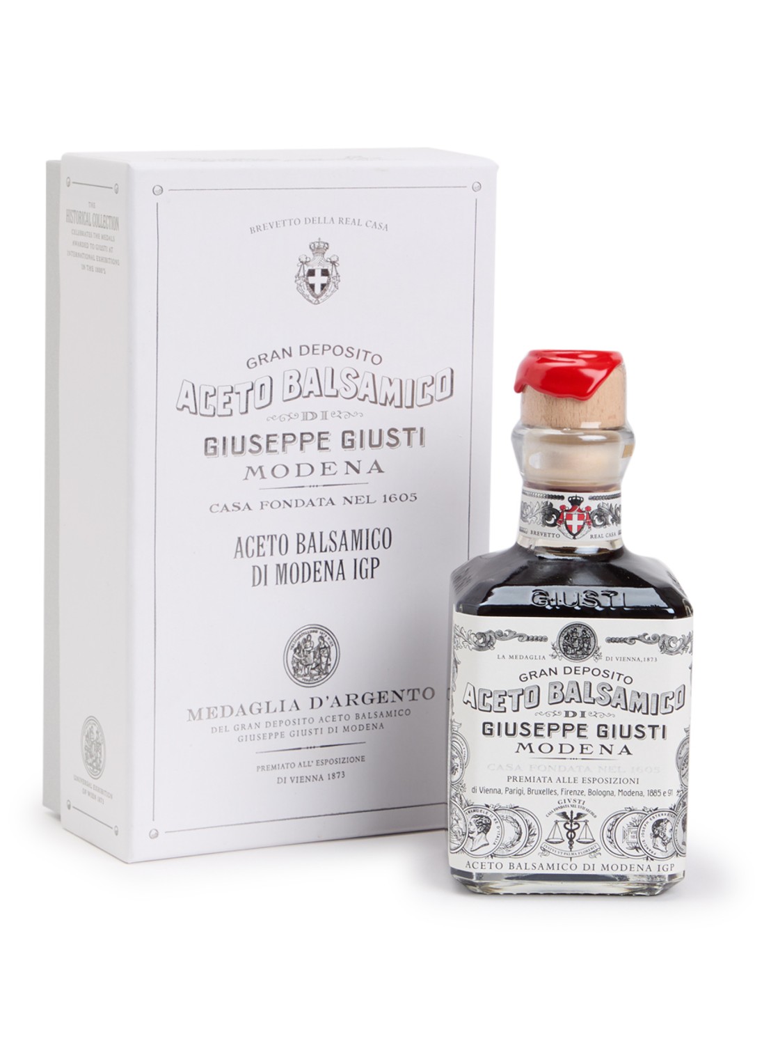 Giusti Balsamico di Modena 1 Medaglie balsamicoazijn 250 ml - voorkant undefined