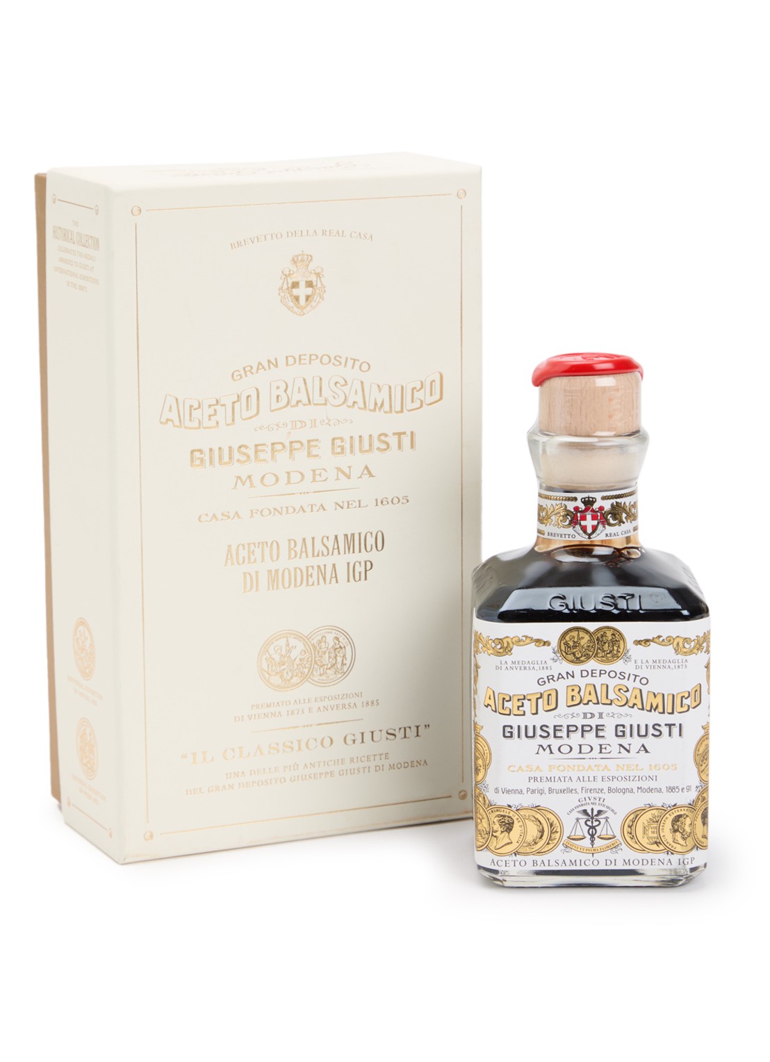 Giusti Balsamico di Modena 2 Medaglie balsamicoazijn 250 ml - voorkant 3 undefined