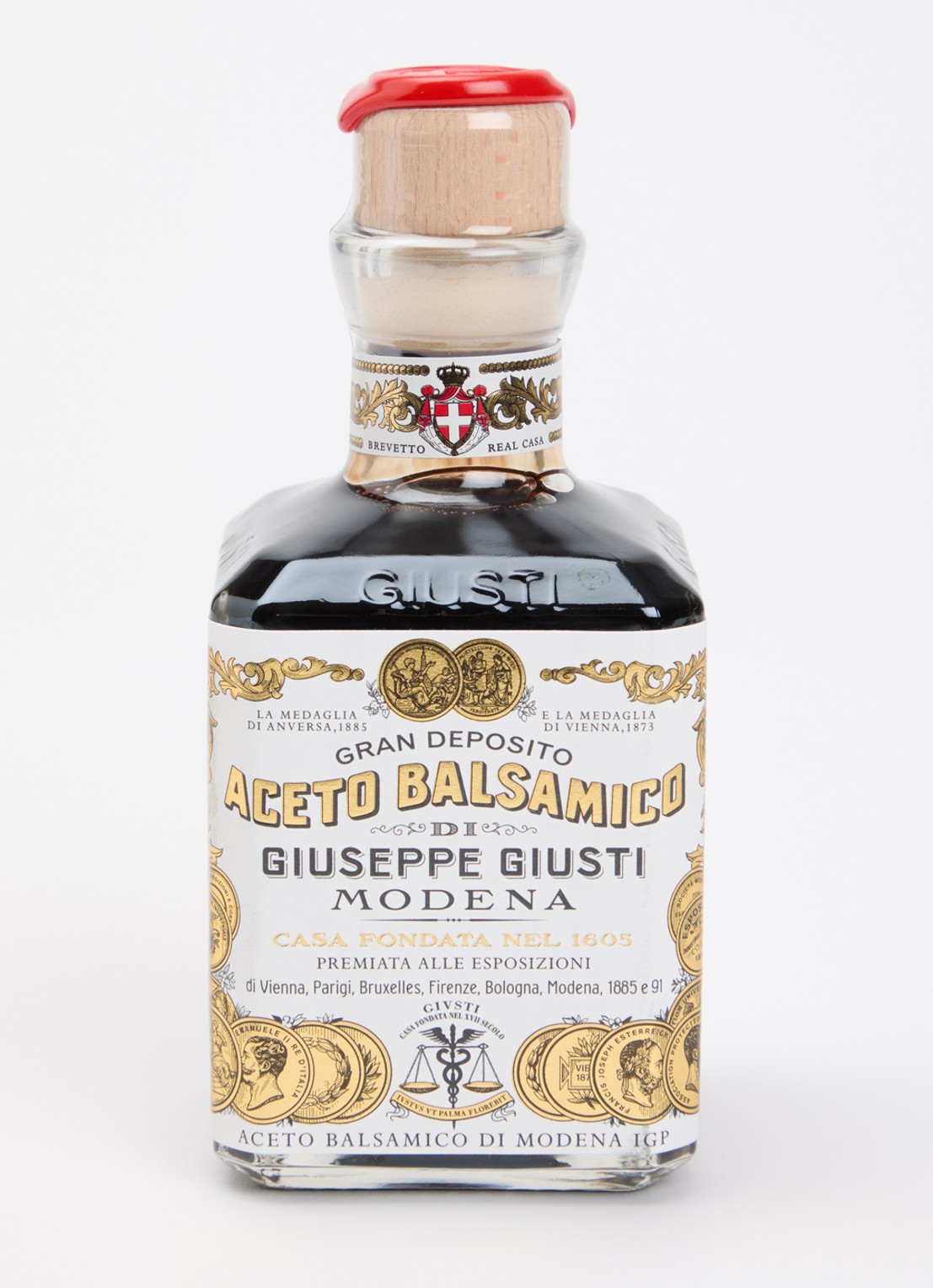 Giusti Balsamico di Modena 2 Medaglie balsamicoazijn 250 ml - voorkant 4 undefined