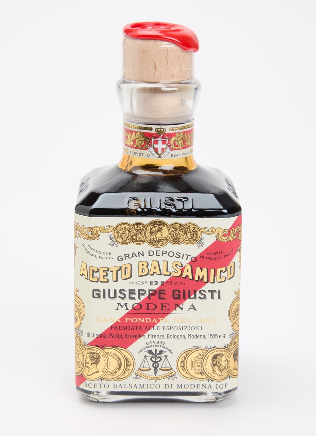 Giusti Balsamico di Modena 5 Medaglie balsamicoazijn 250 ml - voorkant 2 undefined