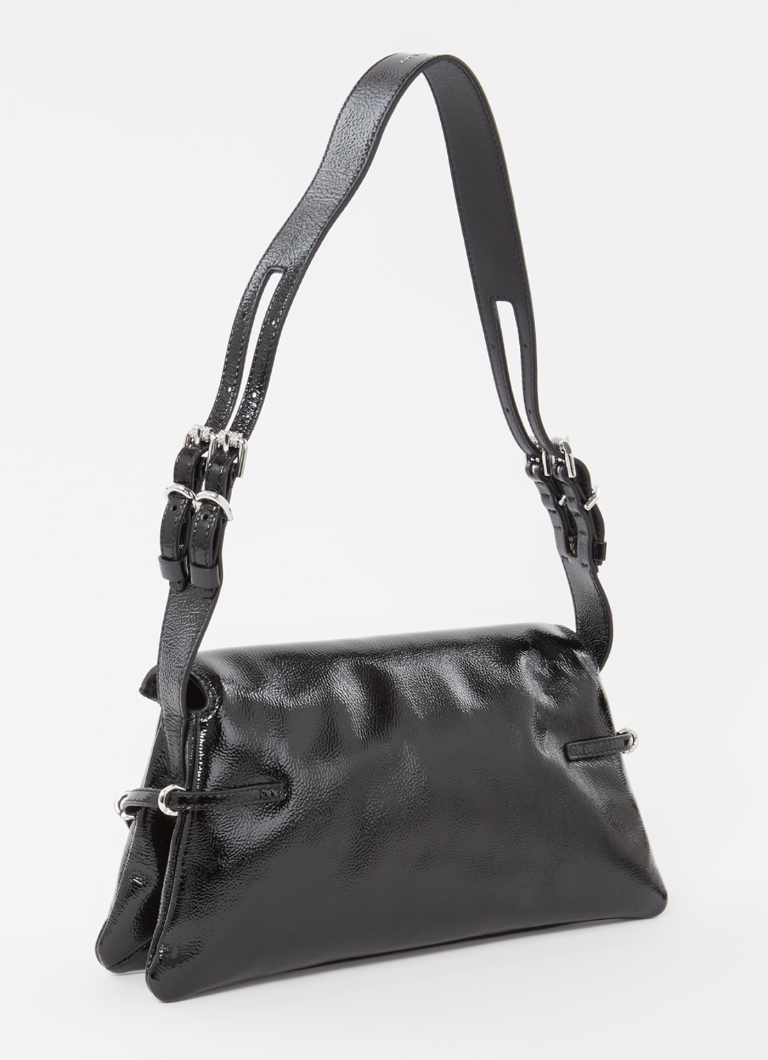 Givenchy 4G schoudertas van kalfsleer - achterkant 4 zwart