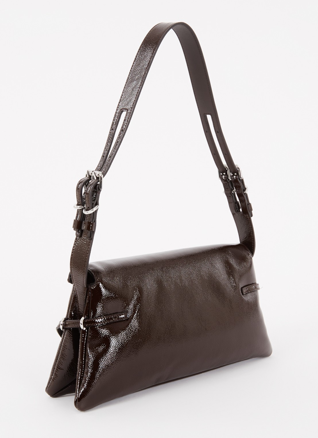 Givenchy 4G schoudertas van kalfsleer - achterkant 3 kastanjebruin