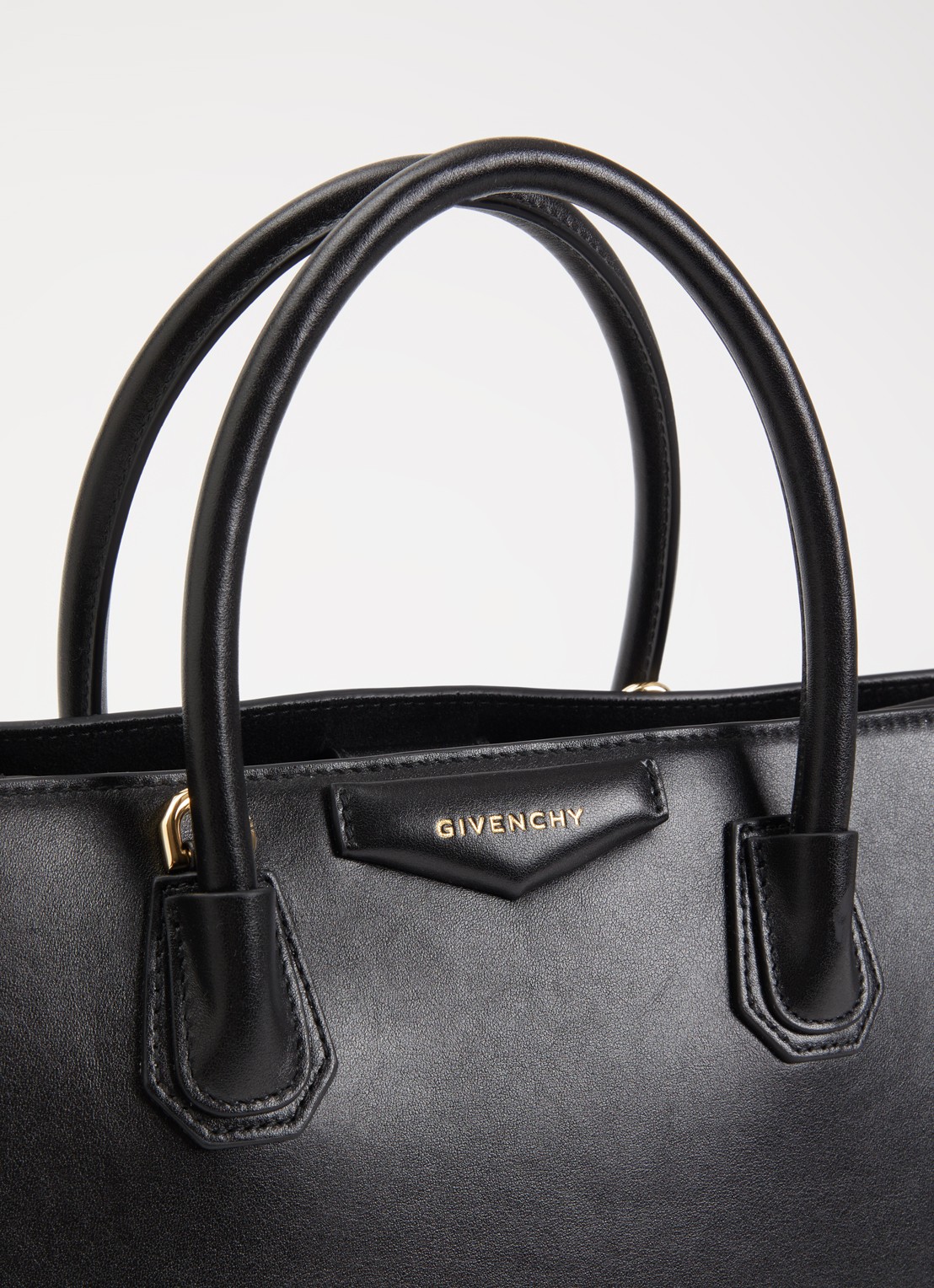 Givenchy Antigona Catchall Small handtas van kalfsleer - detail 5 zwart
