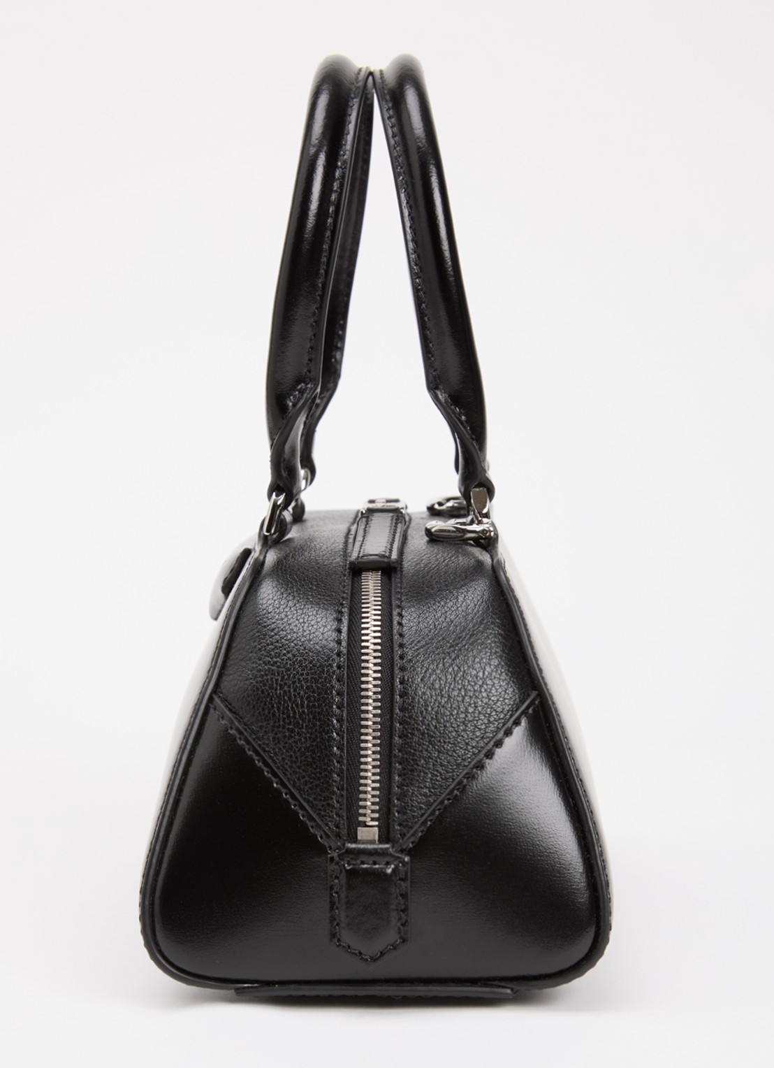 Givenchy Antigona East West Mini handtas van kalfsleer met afneembare schouderriem  - detail 5 zwart