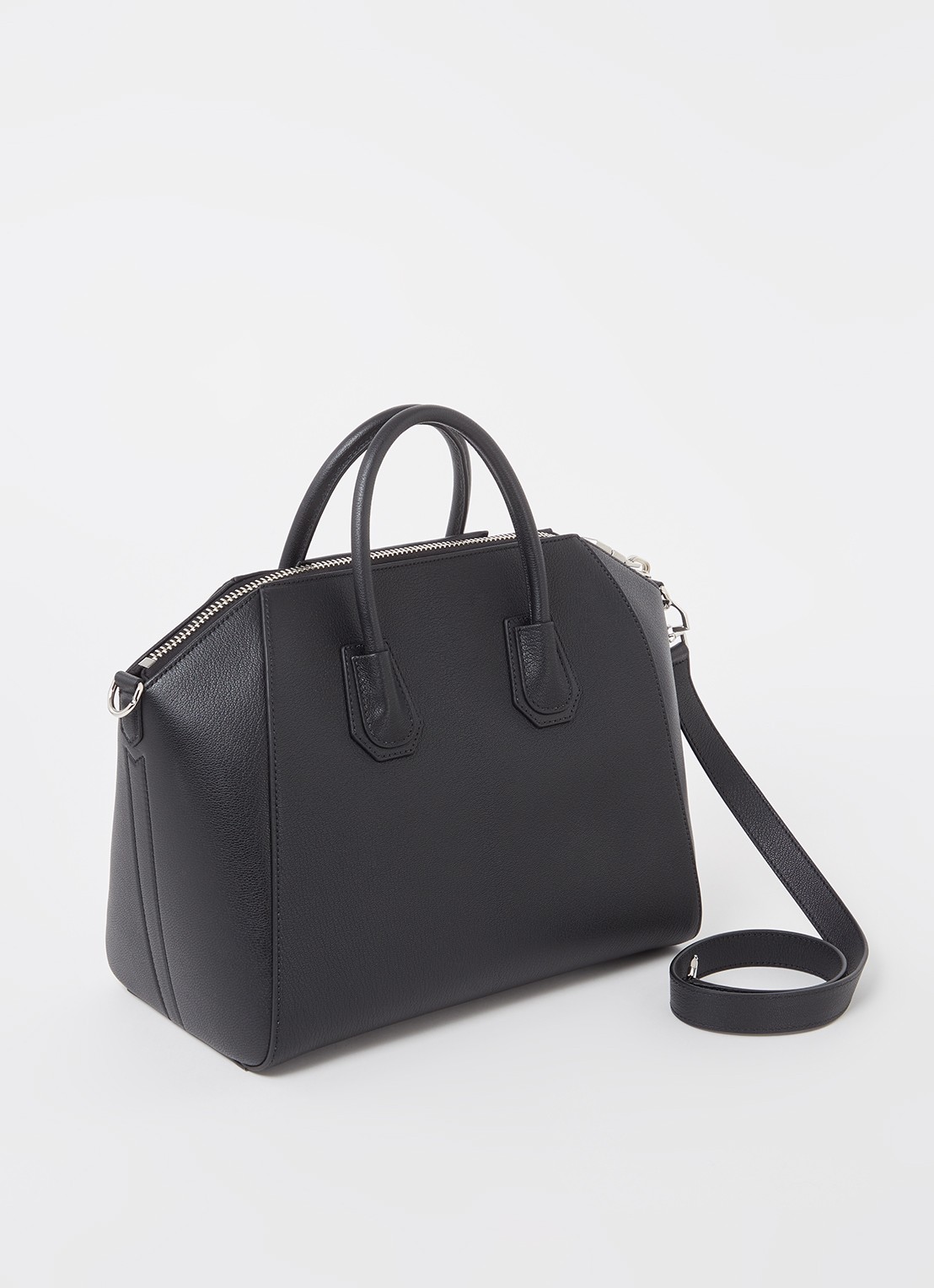 Givenchy Antigona Medium handtas van geitenleer - achterkant 4 zwart