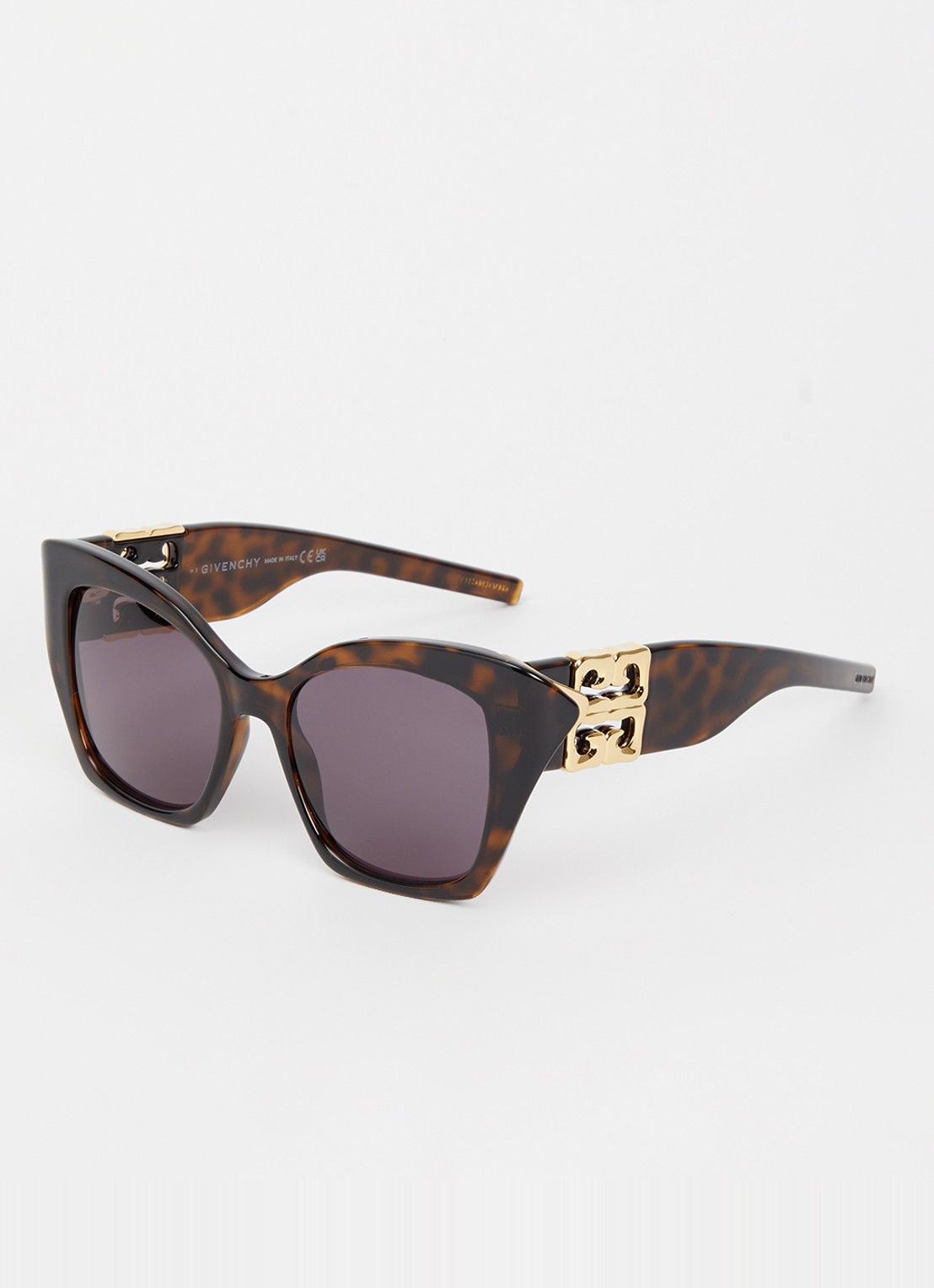 Givenchy Cat Eye zonnebril GV40097U - voorkant 4 bruin
