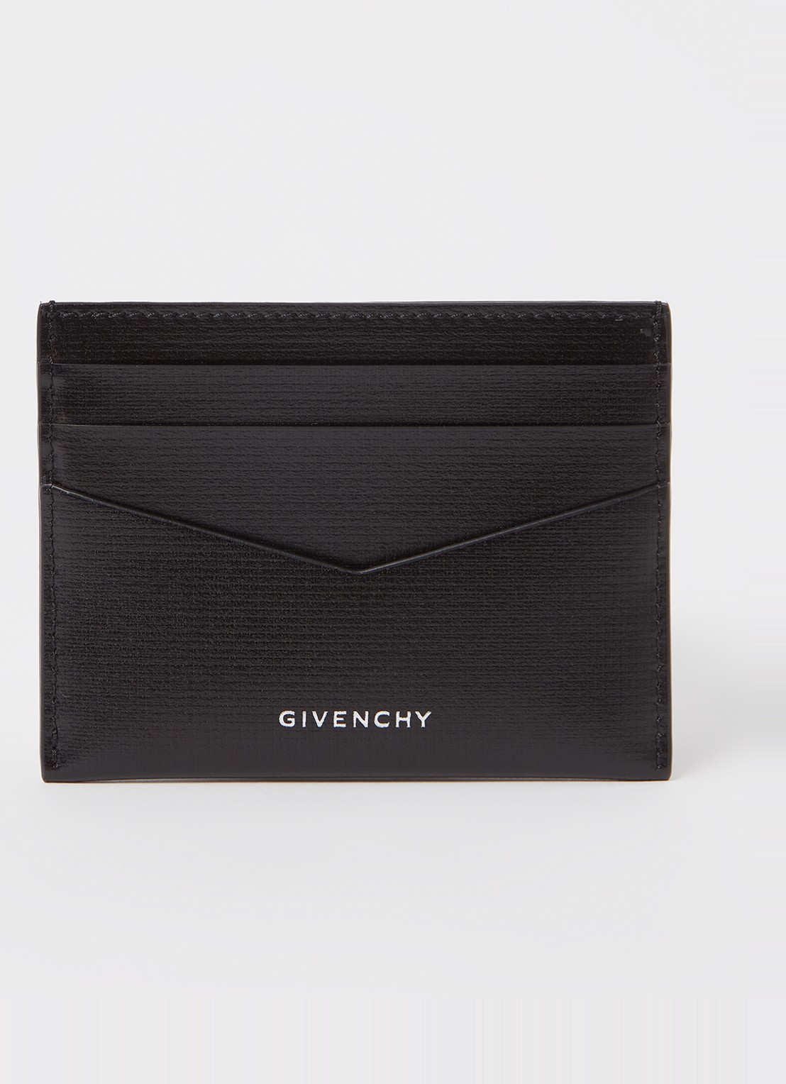 Givenchy Classique pasjeshouder van kalfsleer  - voorkant zwart