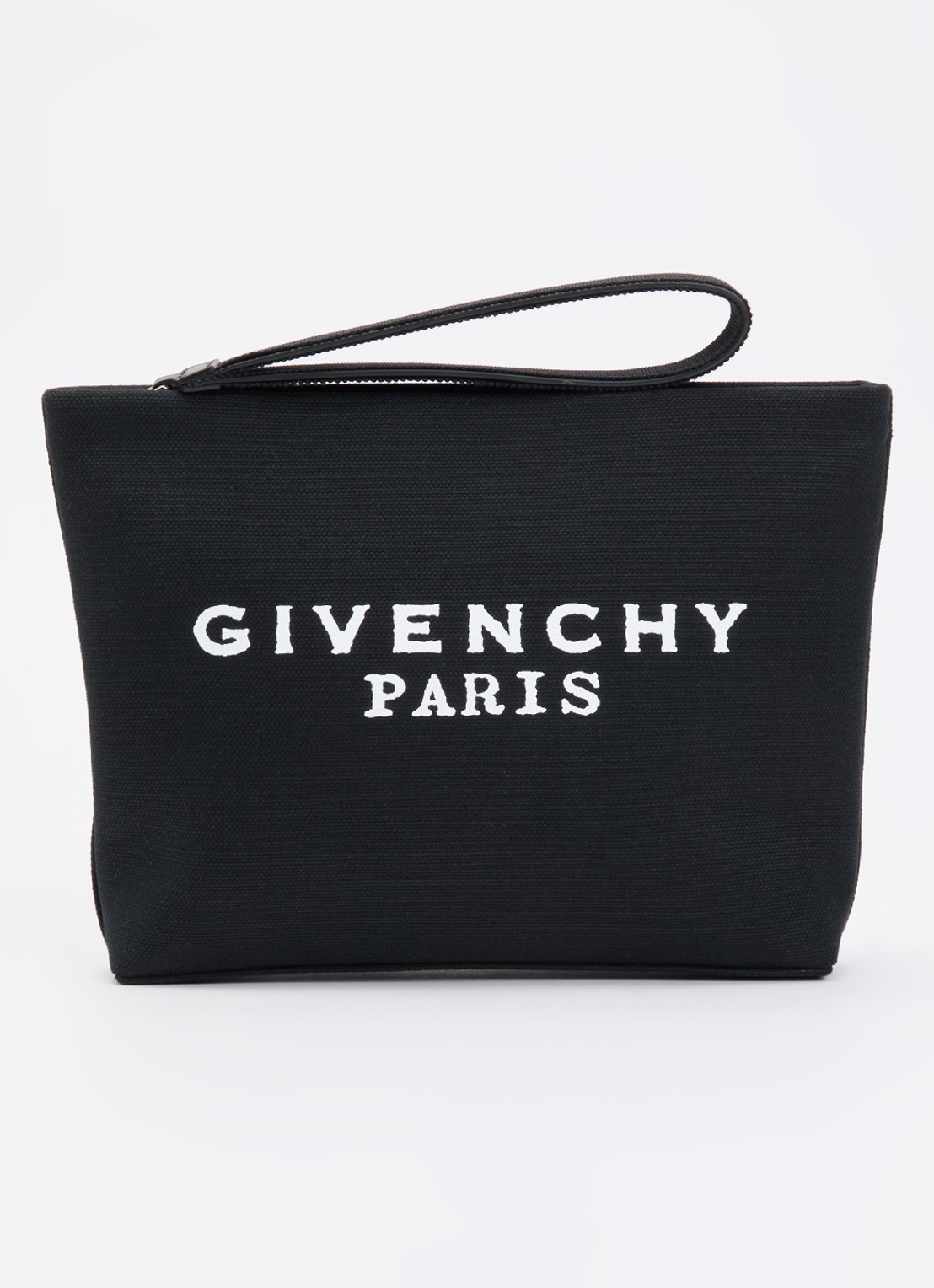 Givenchy Clutch met logo - voorkant zwart