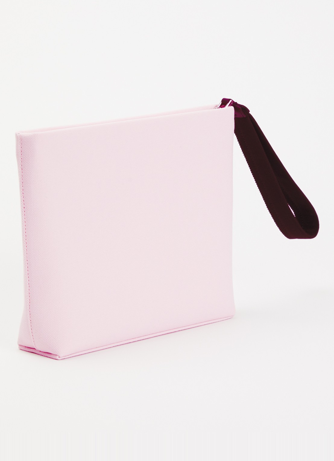 Givenchy Clutch van canvas - achterkant lichtroze