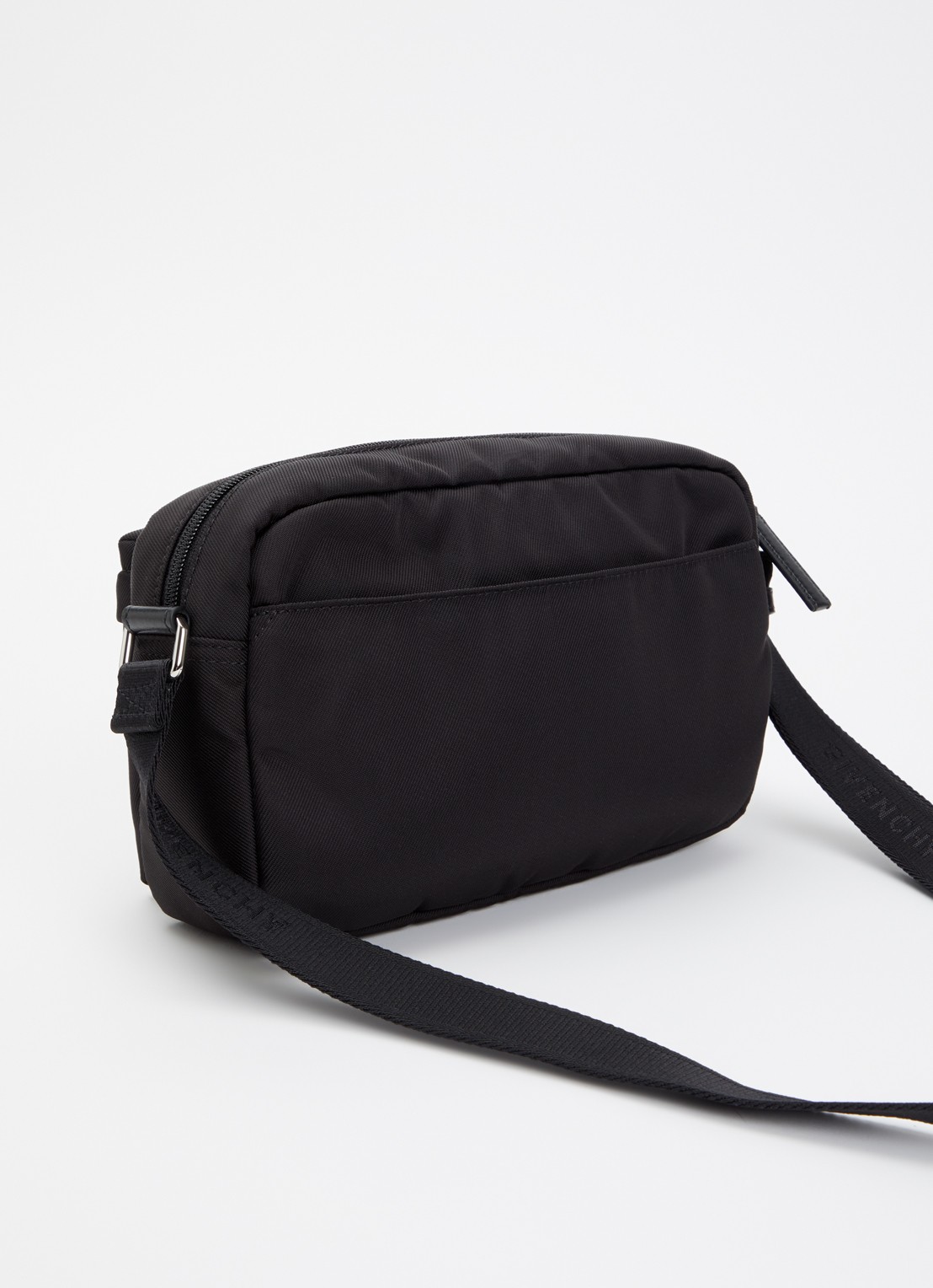 Givenchy Essential U schoudertas met leren details - achterkant zwart