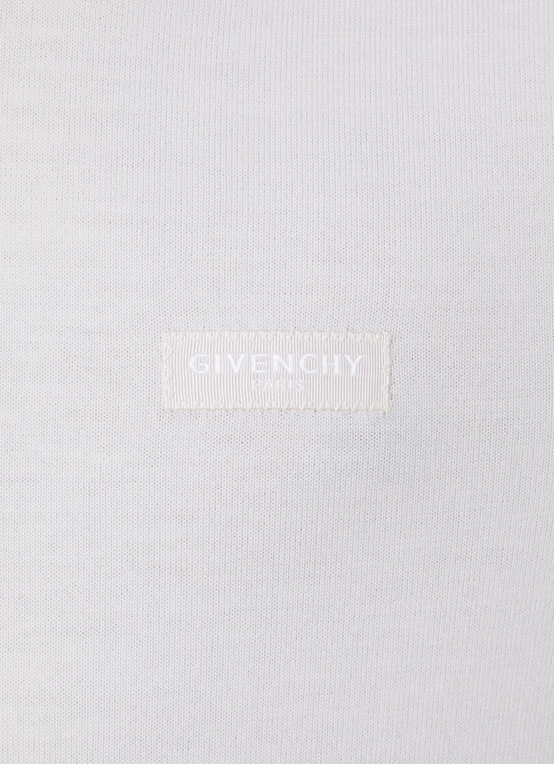 Givenchy Fijngebreide pullover met logoborduring - detail 5 gebroken wit